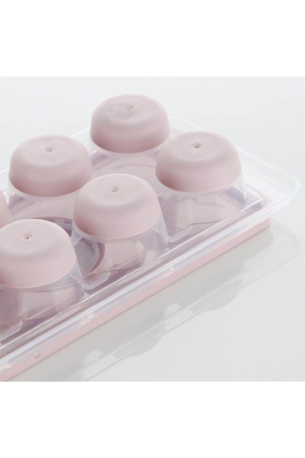 Vb Quality Clz192 12Li Kapaklı Yapışmaz Silikon Tabanlı Plastik Küp Buz Kalı