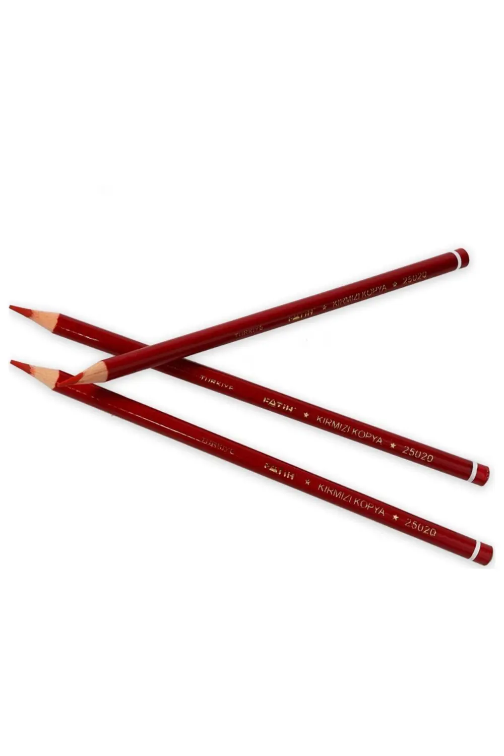 12'li Kırmızı Kopya Kalemi /