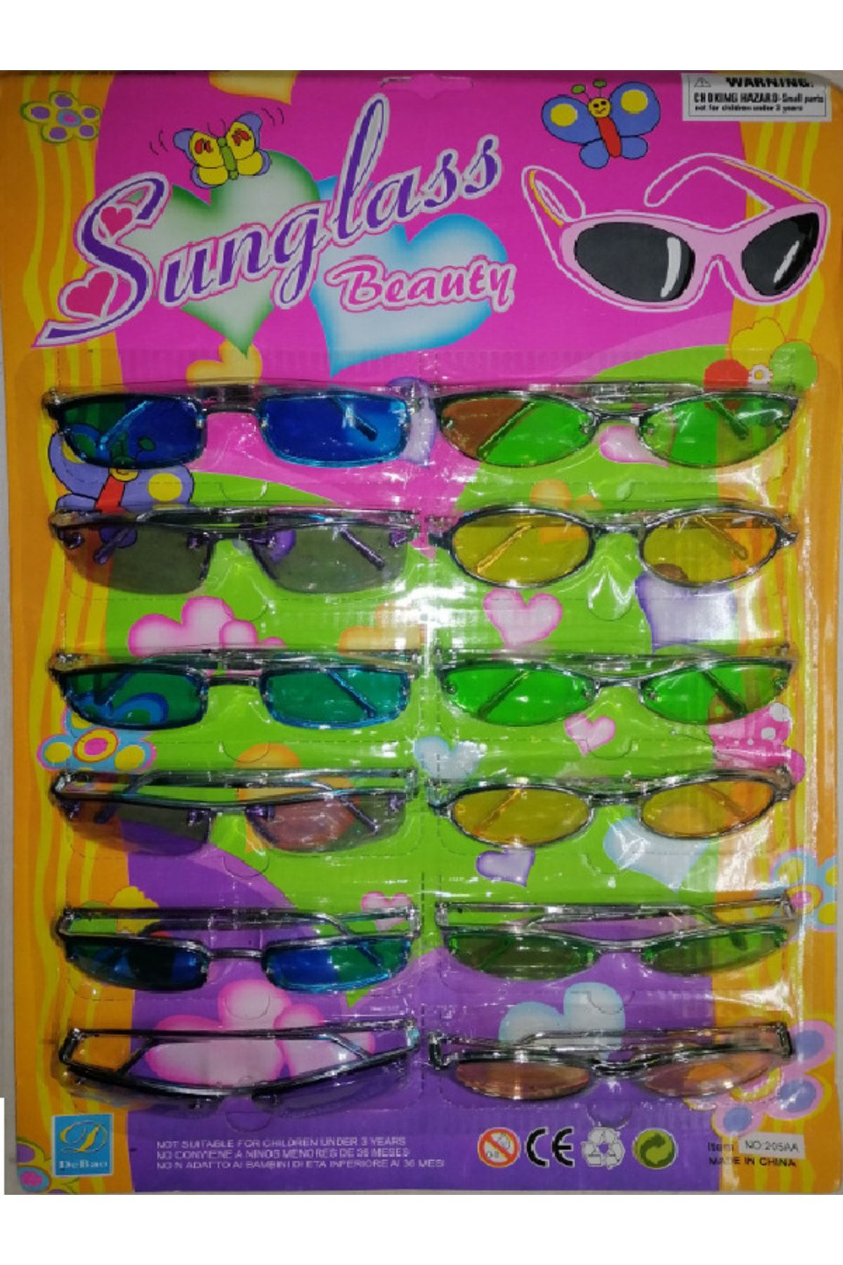 Birlik Oyuncak 12'Li Oyuncak Çocuk Gözlüğü