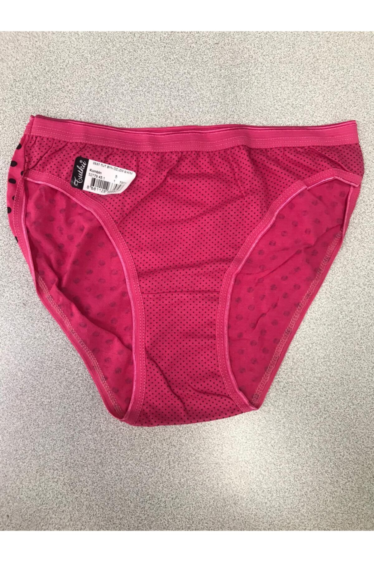 12'li Paket Bayan Kadın Desenli Bikini Külot Asorti Kilot