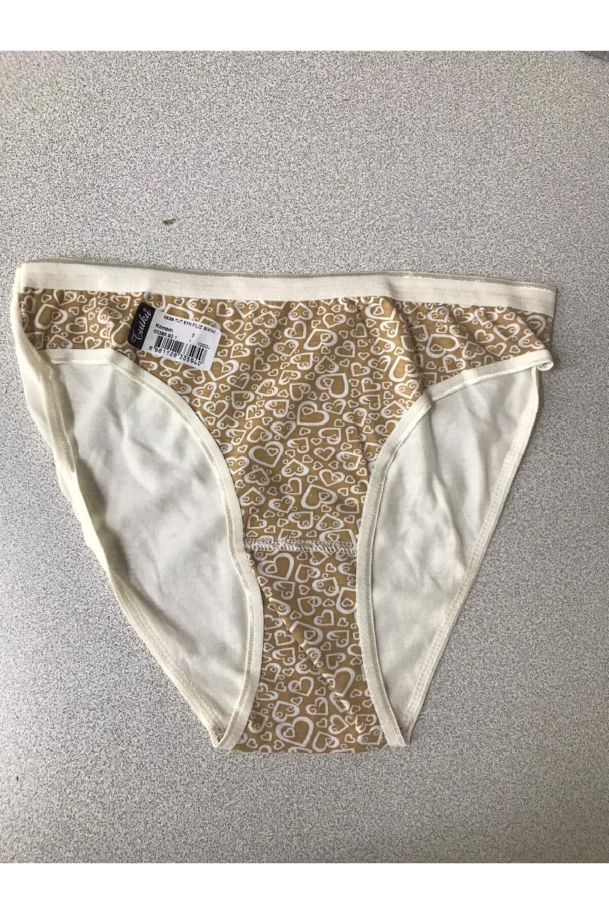 12'li Paket Bayan Kadın Desenli Bikini Külot Asorti Kilot