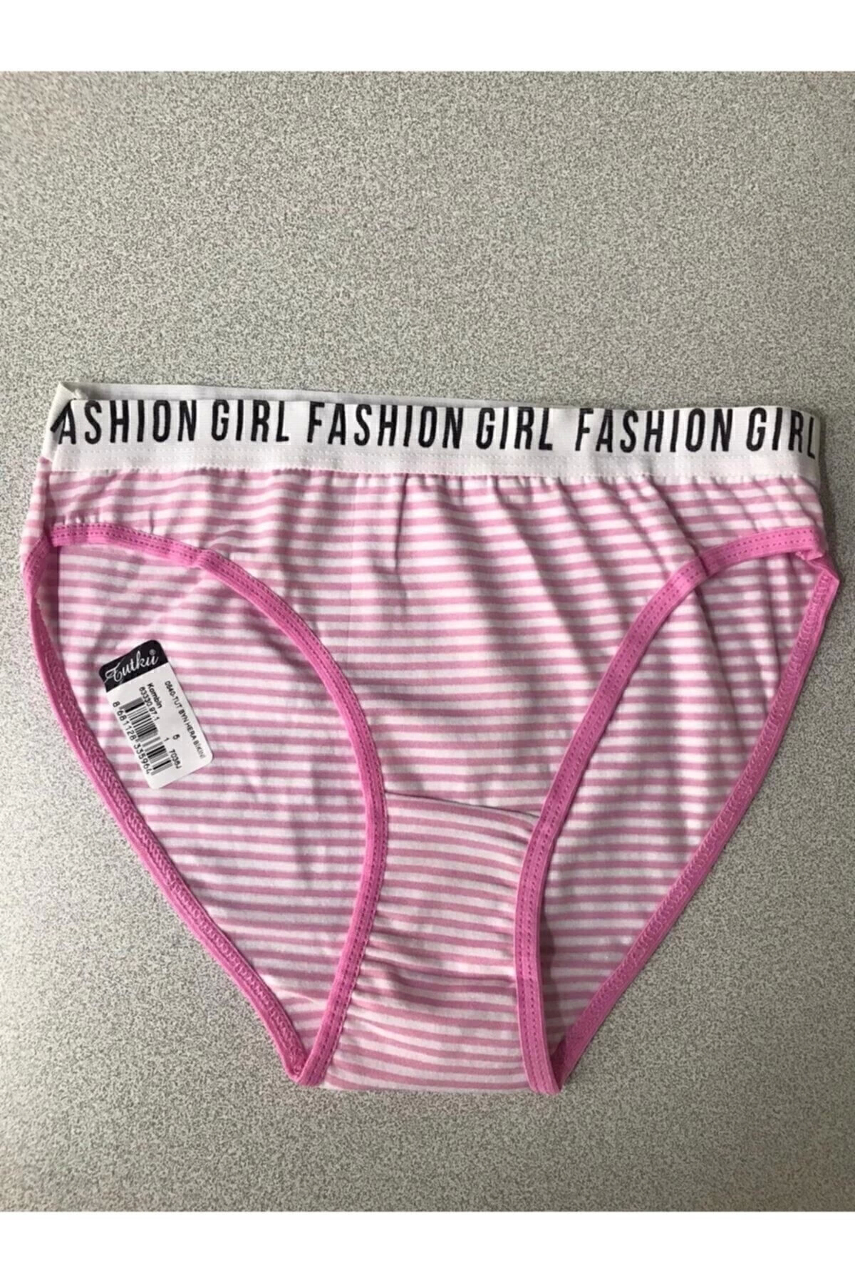 12'li Paket Bayan Kadın Desenli Bikini Külot Asorti Kilot