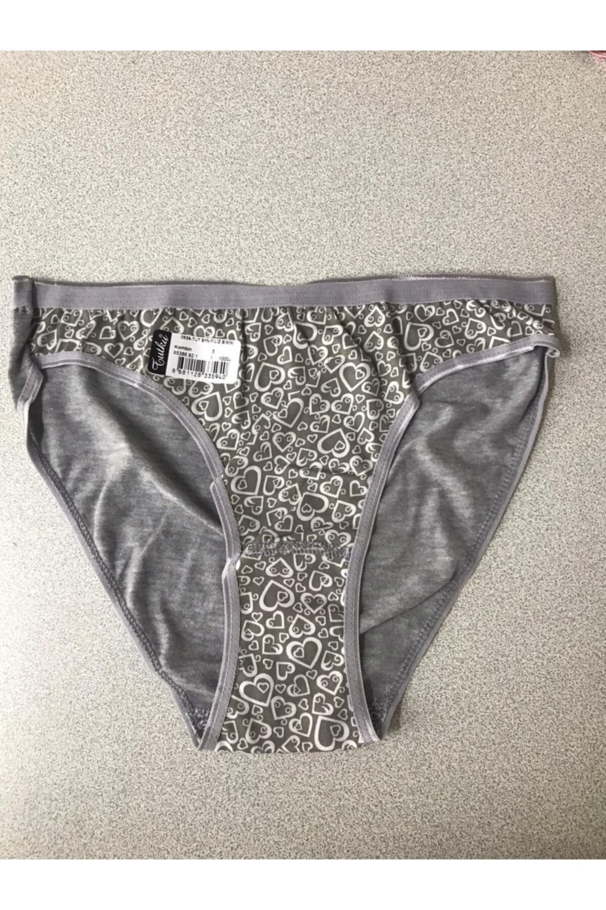 12'li Paket Bayan Kadın Desenli Bikini Külot Asorti Kilot
