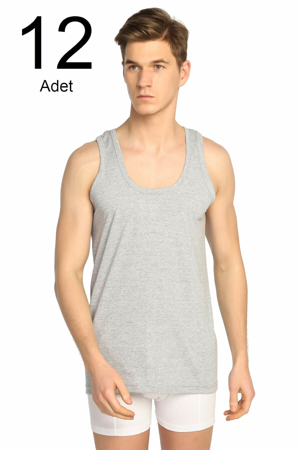 12'li Paket Klasik Erkek Atlet