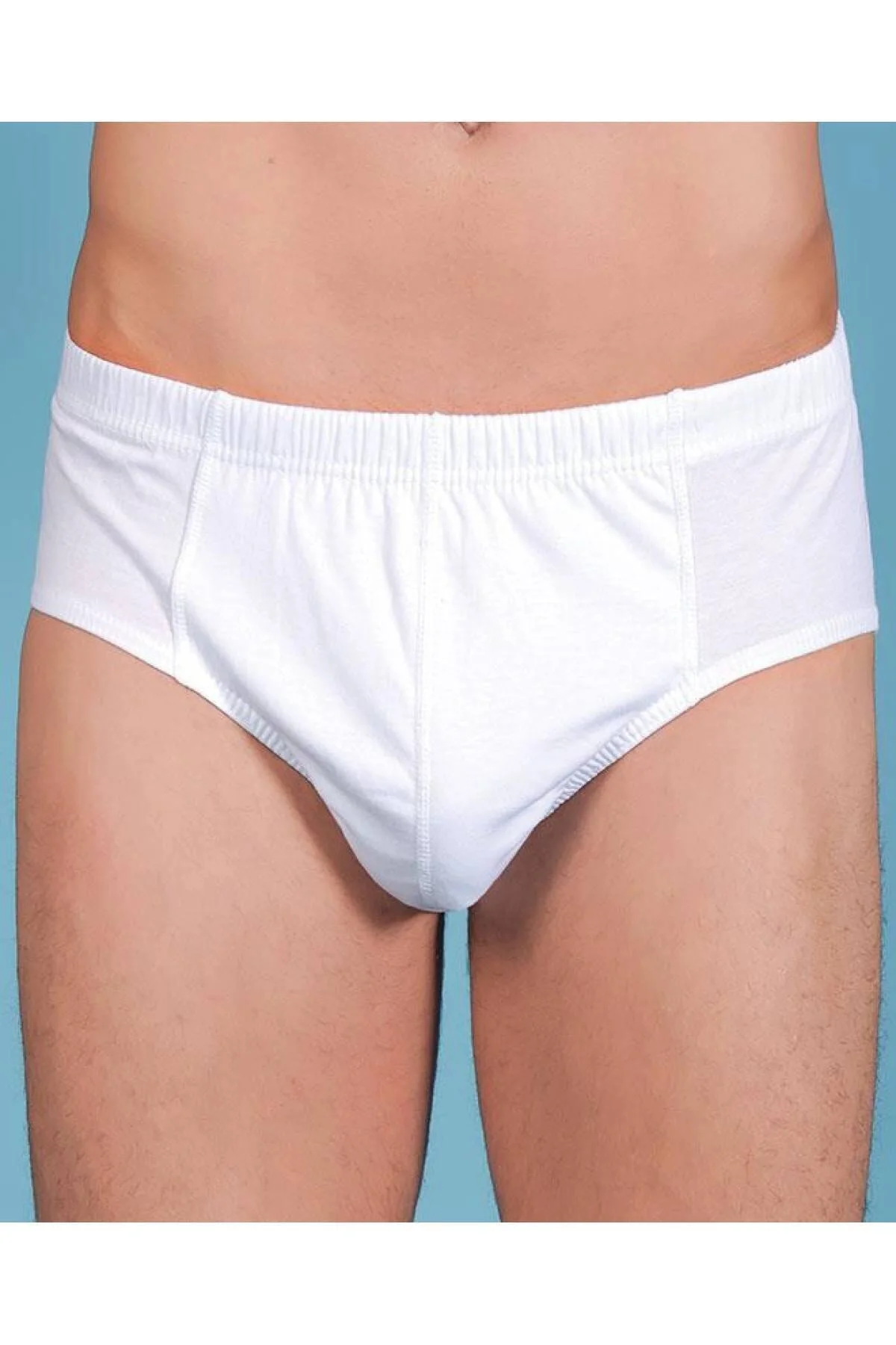 12'li Paket Paket  Erkek Kom. Slip Külot 1050