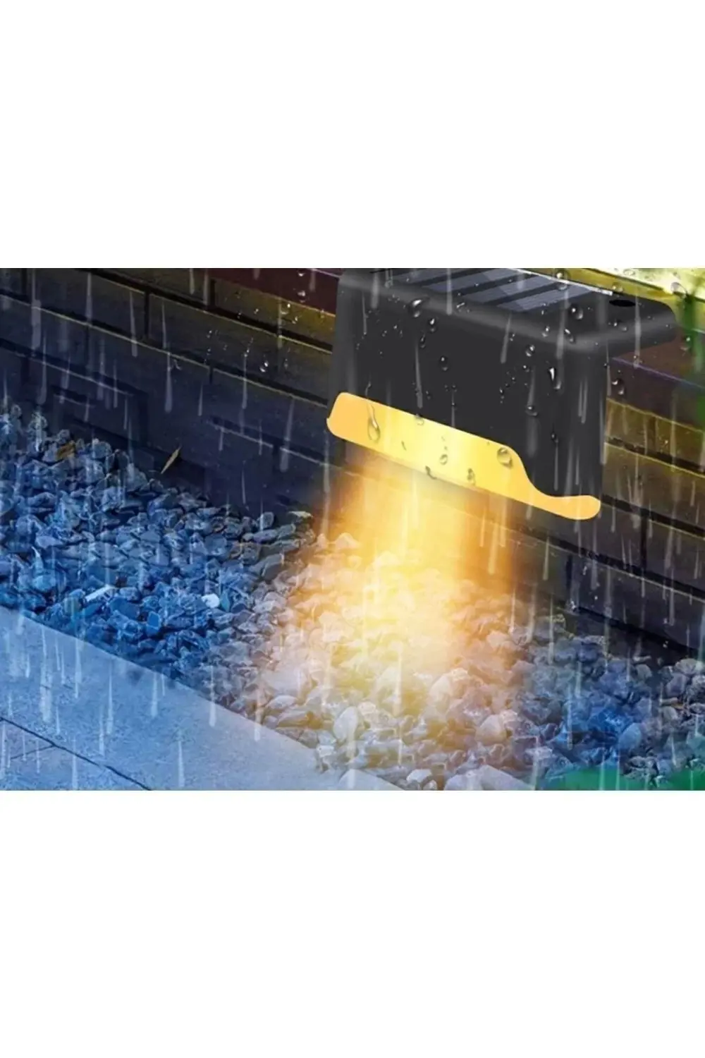 12li Paket Solar Güneş Enerjili Şarj Edilen Köşebent Merdiven Ver