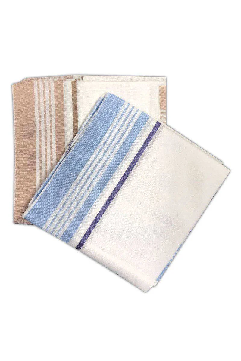 12'li Pamuklu Lüx Erkek Mendili - %100 Pamuk 40x40 cm Fiyatı, Yorumları ve Özellikleri