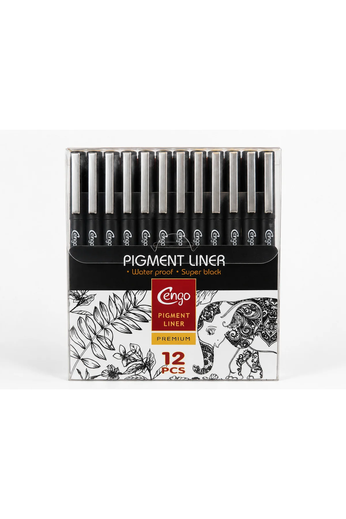 12’li Pigment Liner Teknik Çizim Kalemi Seti – Eskiz, Mimari Çizim ve İllüstrasyon Seti, Suya Dayanıklı Siyah Mürekkep Fiyatı, Yorumları ve Özellikleri
