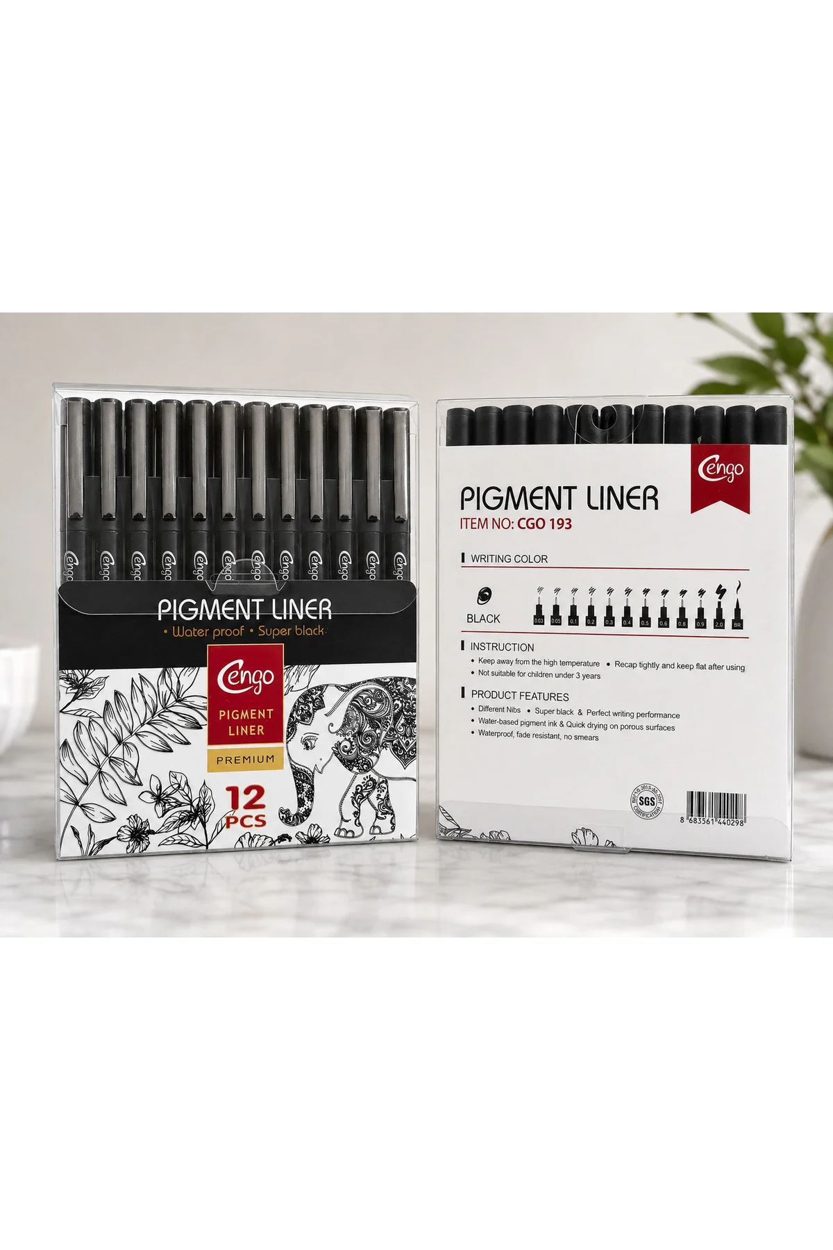 12’li Pigment Liner Teknik Çizim Kalemi Seti – Eskiz, Mimari Çizim ve İllüstrasyon Seti, Suya Dayanıklı Siyah Mürekkep Fiyatı, Yorumları ve Özellikleri