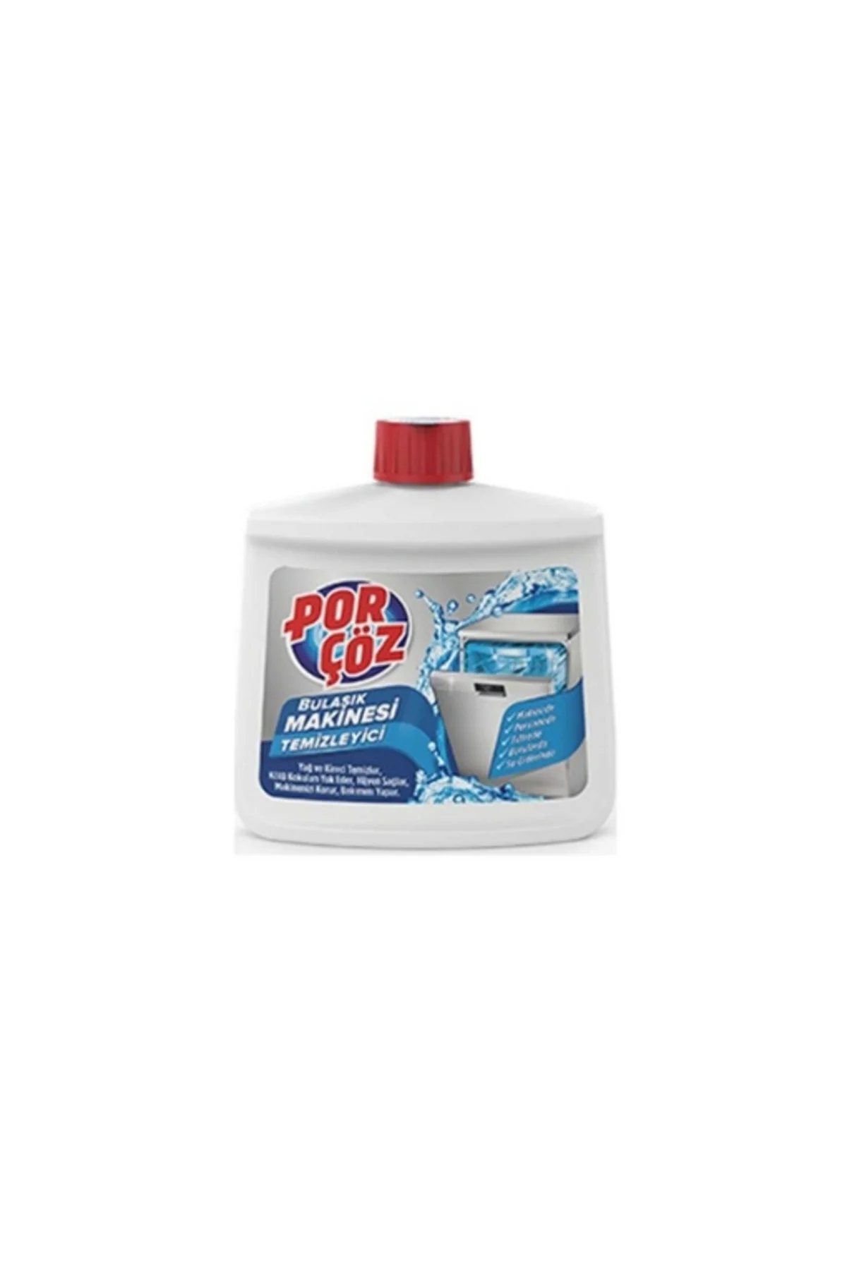 12'li Porçöz Bulaşık Makinesi Temizleyici 250 ml.