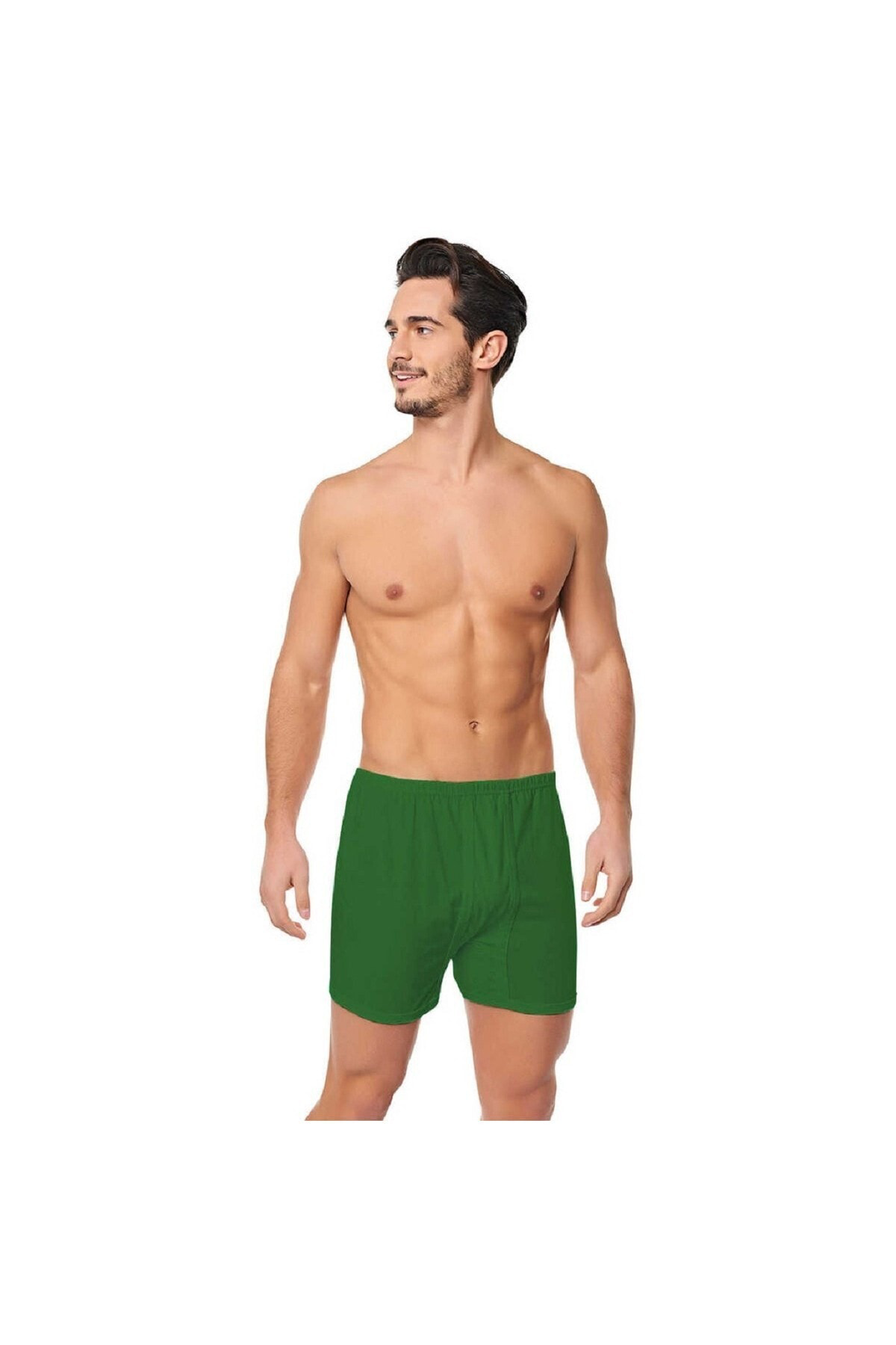 12'li Yıldızı %100 Pamuklu Arjantin Paçalı Boxer