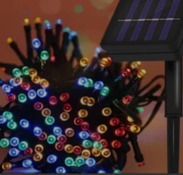 12m 100 Led Rgb Solar Mz3-004