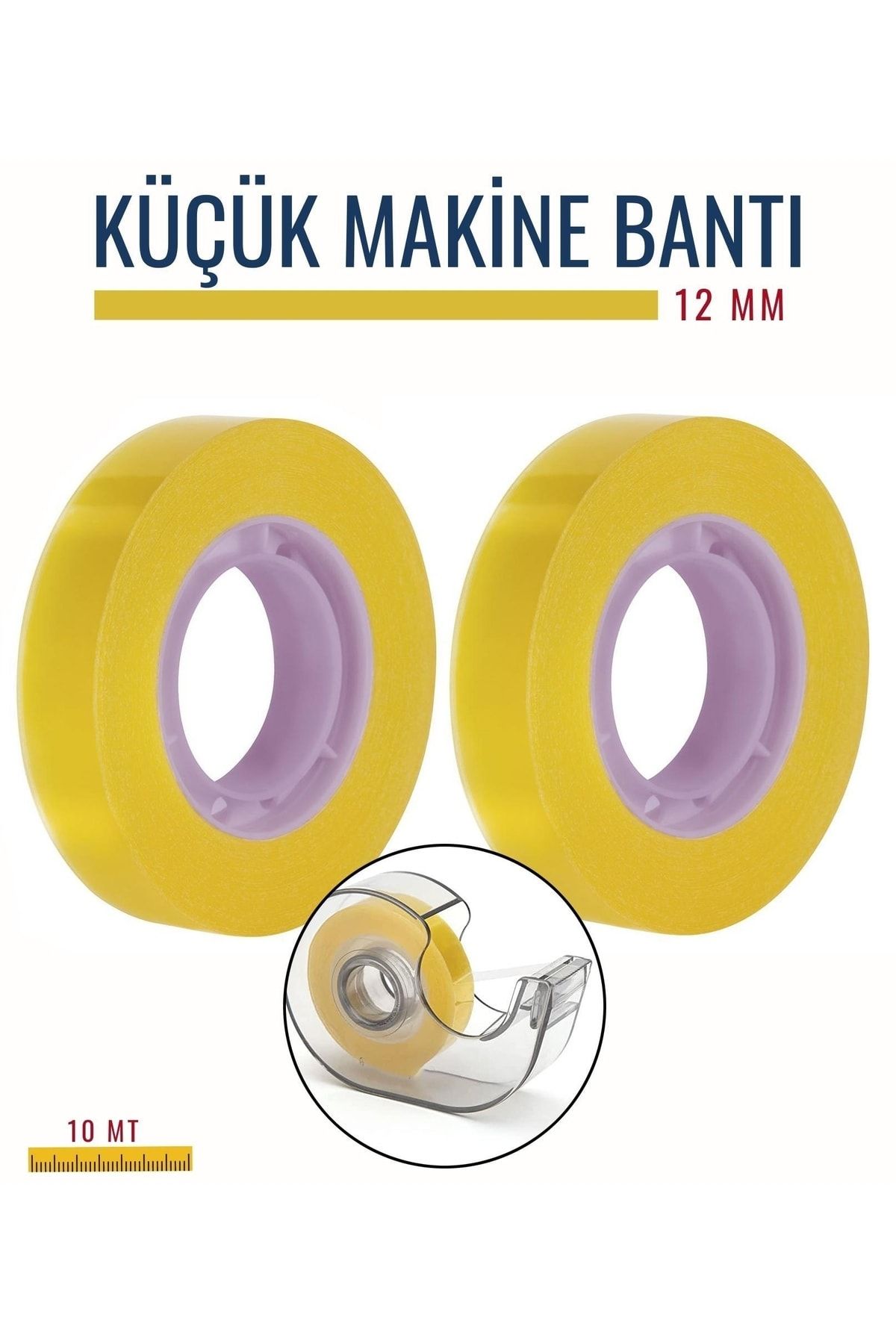 Mastercare 12Mm 10 Mt 2 Top Küçük Makinelere Para Bandı 716919