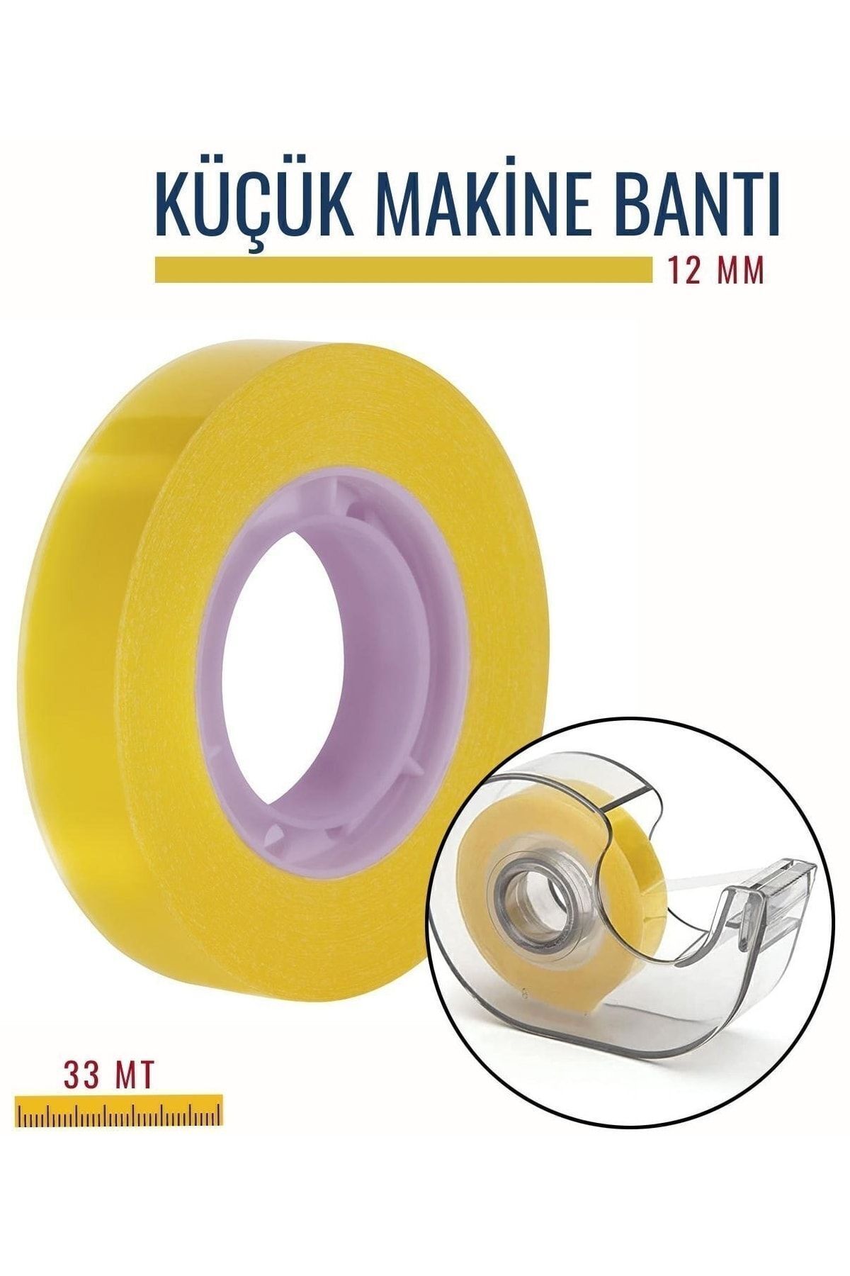 Mastercare 12Mm 33 Mt Küçük Makinelere Para Bandı 716920