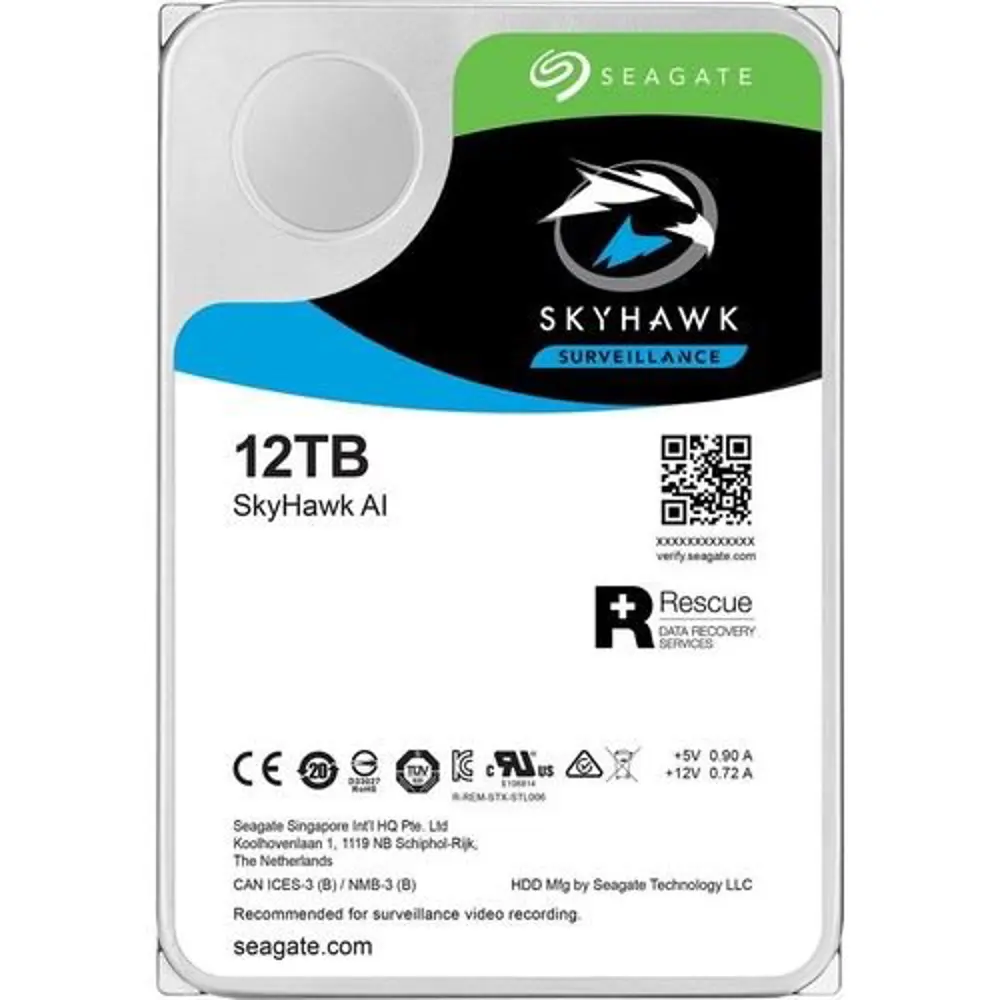 12TB Sata 7200RPM 256MB Ironwolf Pro New Dahili Disk ST12000NT001