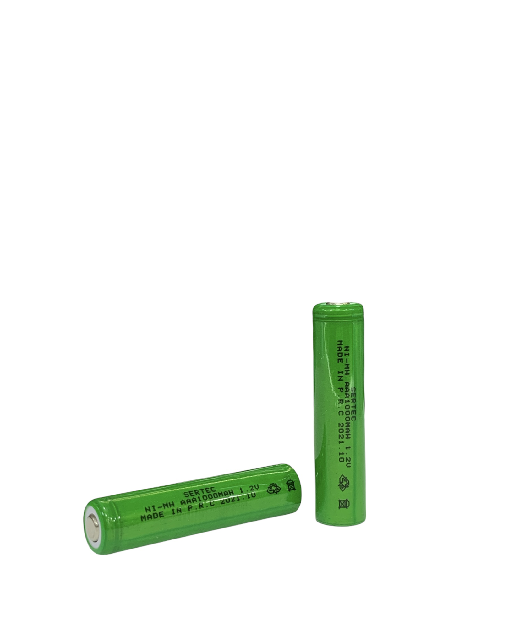 1.2V 1000 Mah - AAA - Ni-MH Şarjlı Pil - Başsız / Flat Head