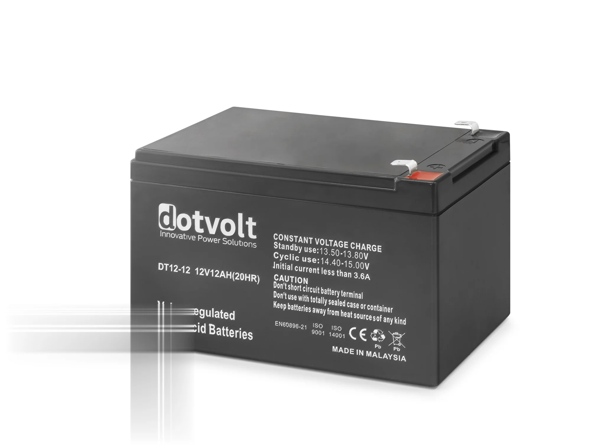 12V 12Ah Kuru Tip Akü DT12-12 12V 12Ah Kuru Tip Akü DT12-12