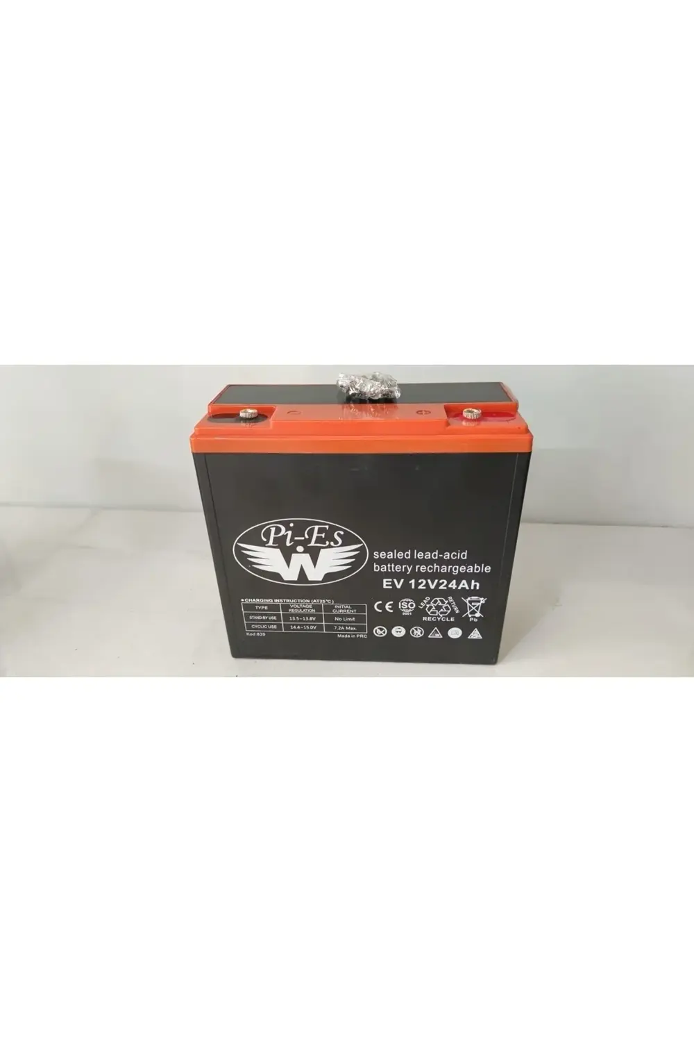 12v 24ah Elektrikli Bisiklet Için Jel Akü 12 Volt 24 Amper Jel Ak