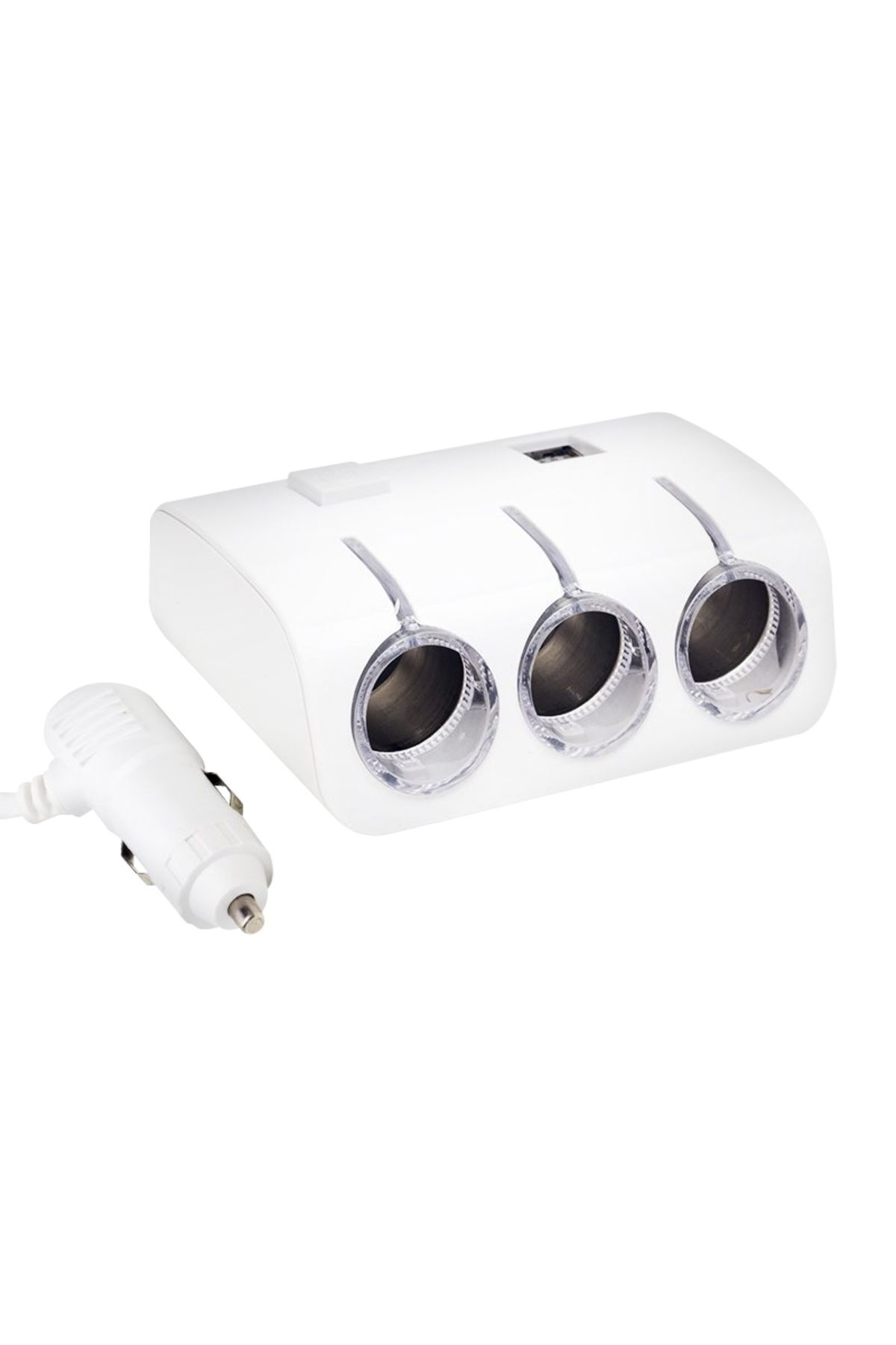 12V 24V Çift USB Girişli 3 Port Oto Çakmak Çoağltıcı AXE-00451