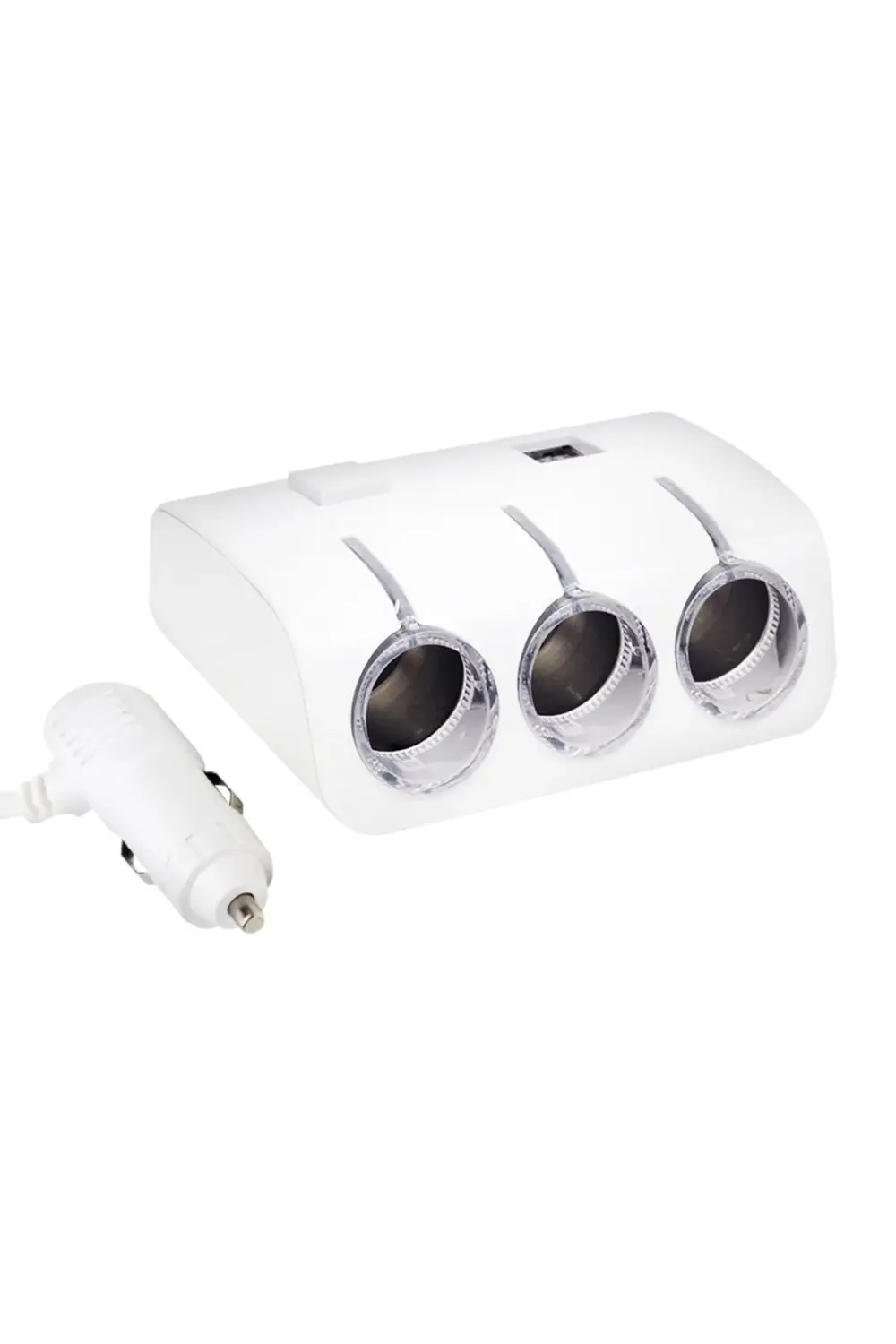 12V 24V Çift USB Girişli 3 Port Oto Çakmak Çoağltıcı AXE-00451