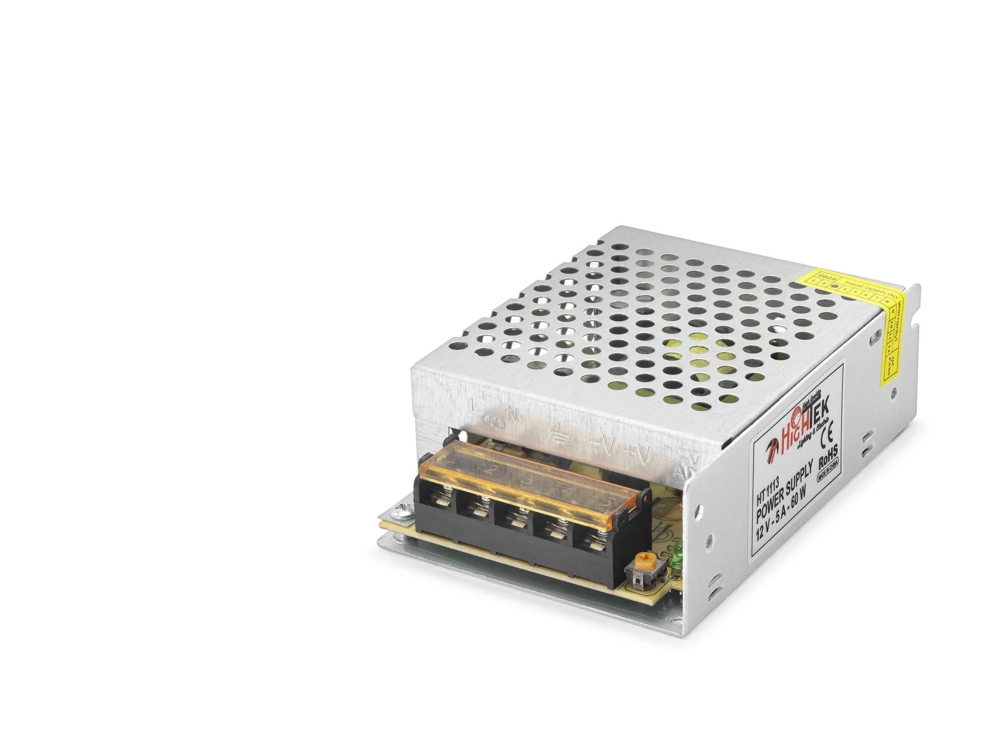 12V 5A 60W Led / Kamera Adaptörü- Gümüş HT1113 12V 5A 60W Led / Kamera Adaptörü- Gümüş HT1113