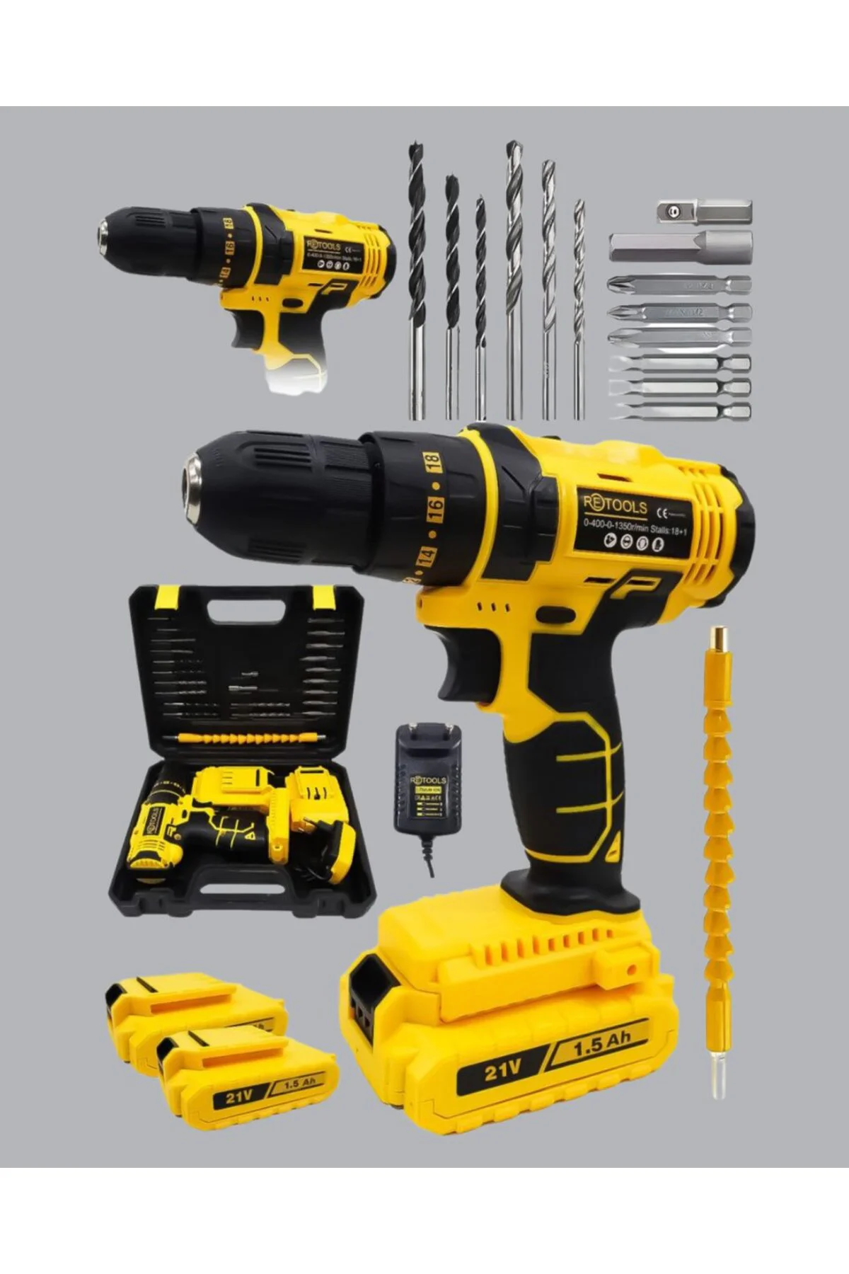 12V Akülü Matkap | 20-30 Nm Tork, Çift Hız Ayarı ve LED Işık Fiyatı, Yorumları ve Özellikleri