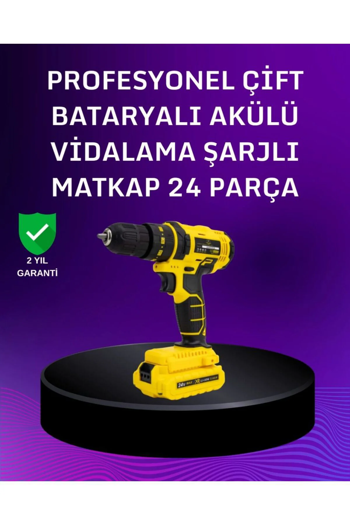 12v Akülü Matkap | 20-30 Nm Tork, Çift Hız Ayarı Ve Led Işık