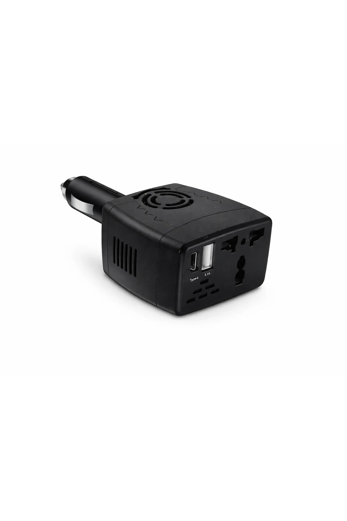 12V Araç İnvertörü 220V Priz Çevirici + USB + Type-C 150W 12V Araç İnvertörü 220V Priz Çevirici + USB + Type-C 150W