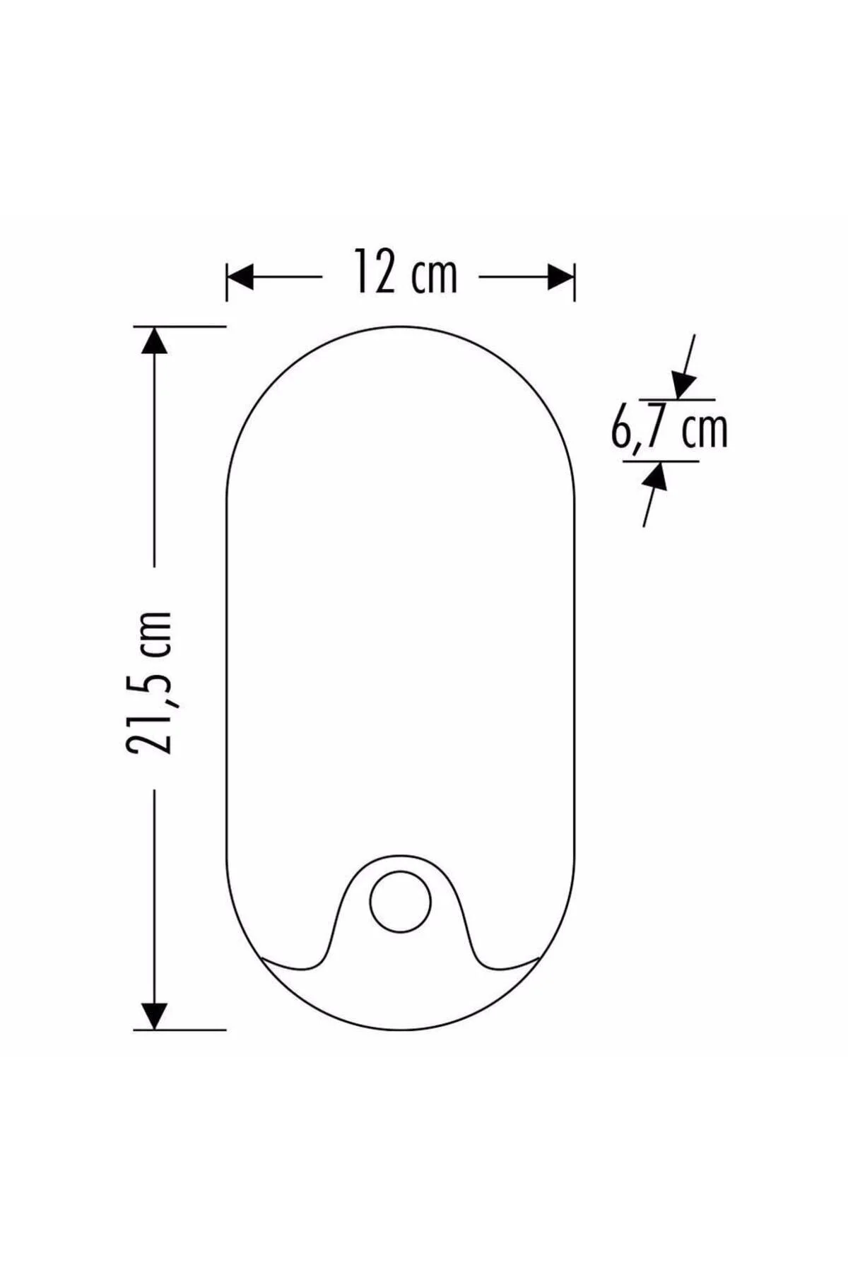 12w Sensörlü Dekoratif Led Aplik Ct-7093 - Görsel 3