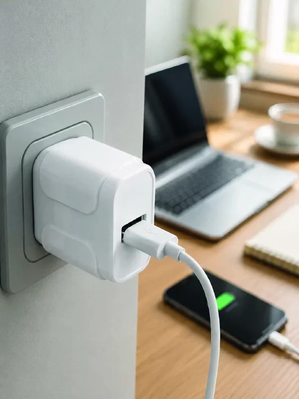 12W USB Şarj Adaptörü - Ev ve Ofis Kullanımı İçin Güvenli ve Pratik Çözüm