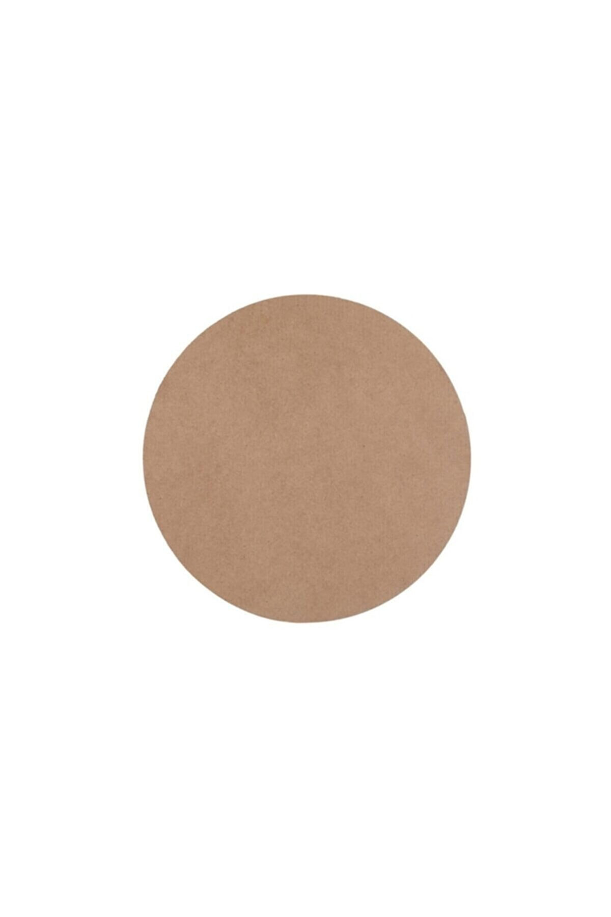 Leylaser 12X12 Cm Supla Levha 30 Adet 3 Mm Ham Mdf Yuvarlak Lazer Kesim