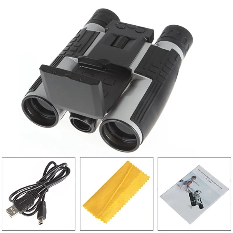 12x32 Zoom Dijital Dürbün 5 Mp Cmos Sensör 2.0 inc Tft Full Hd 1080P Dvr Fotoğraf Video Usb Dürbün