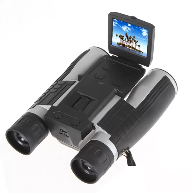 12x32 Zoom Dijital Dürbün Teleskop Kamera 5mp Cmos Sensör 2.0 inc Tft Full Hd 1080 P Dvr Fotoğraf Video Kayıt Usb Dürbün ( Lisinya )