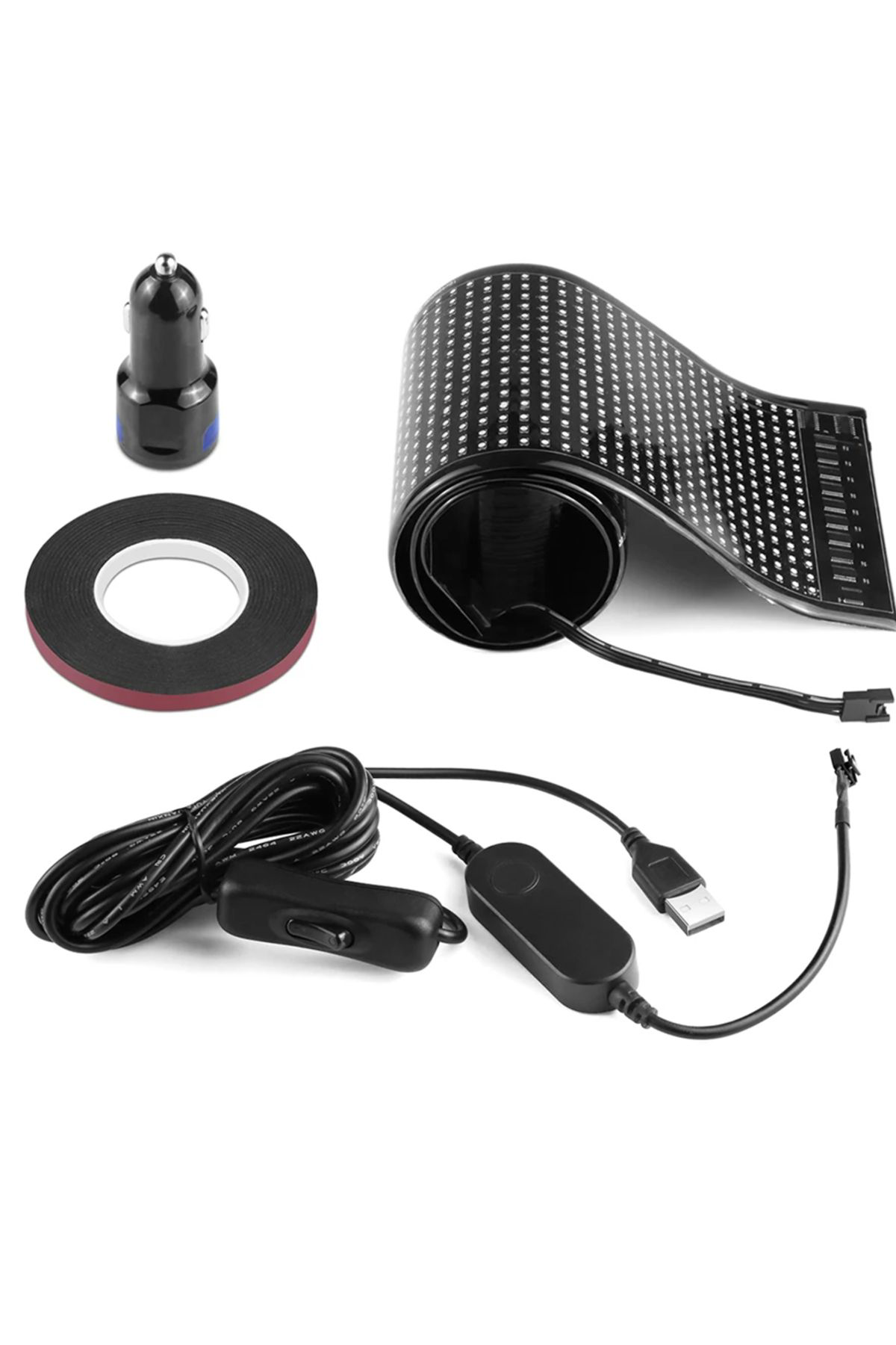Ok Aksesuar 12X98cm Kayan Yazi Led Tabela Go50608018750