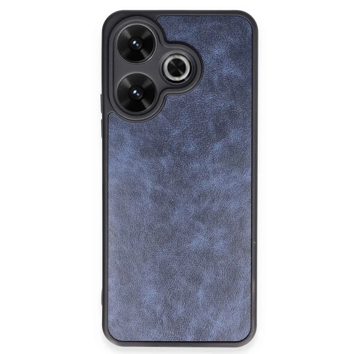 13 4G Aras Deri Kılıf - Lacivert Premium Telefon Kılıfı