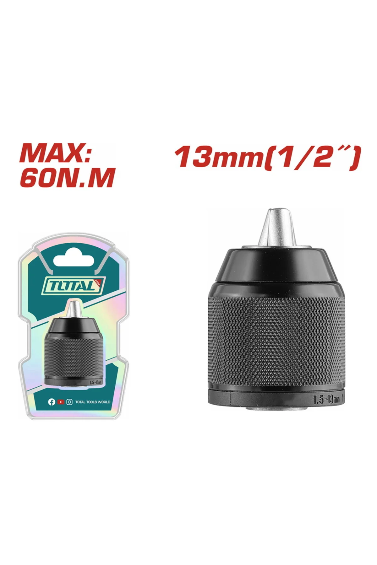 13 Mm Otomatik Darbeli Mandren TAC4513201