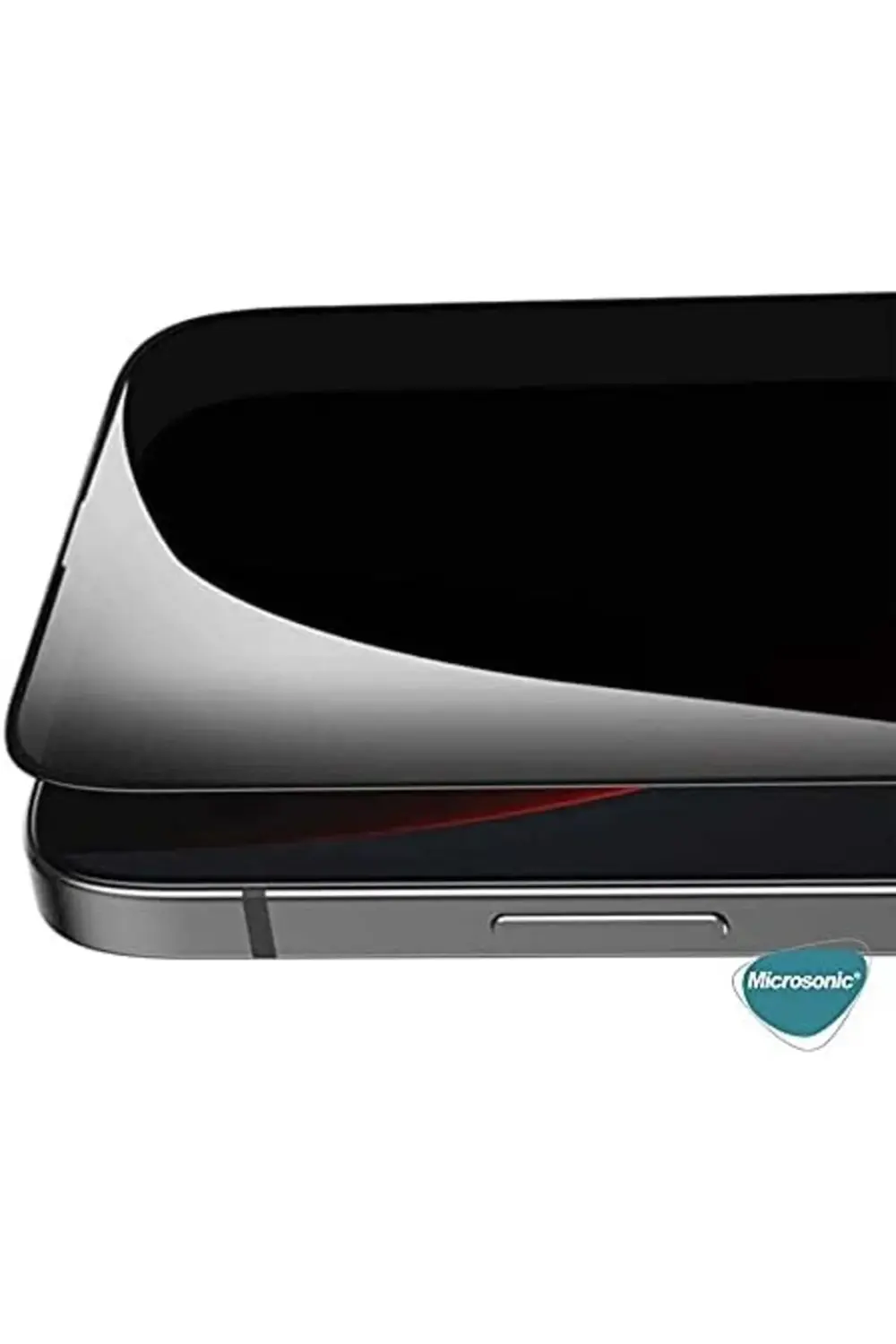 13 Privacy 5D Gizlilik Filtreli Cam Ekran Koruyucu Siyah 395519