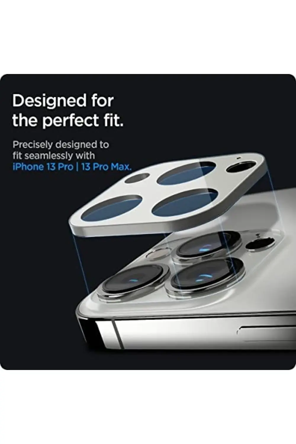 13 Pro / 13 Pro Max Kamera Lens Camı Glas.tR Optik (2 Adet) - AGL