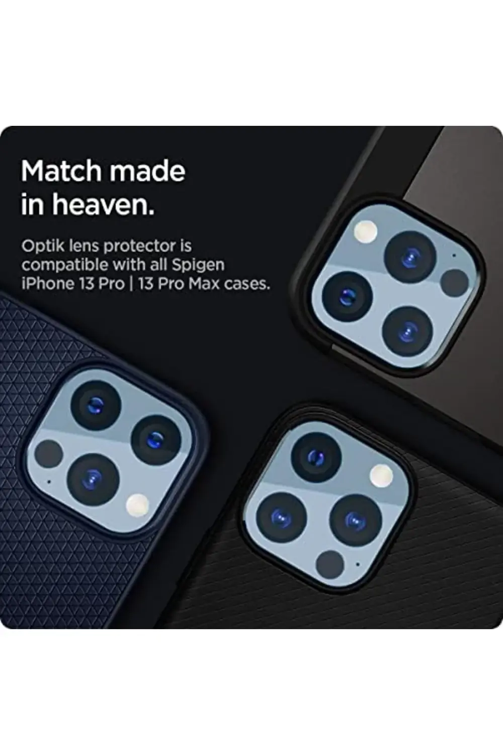 13 Pro Max / 13 Pro ile uyumlu Kamera Lens Camı Koruyucu GLAS.tR