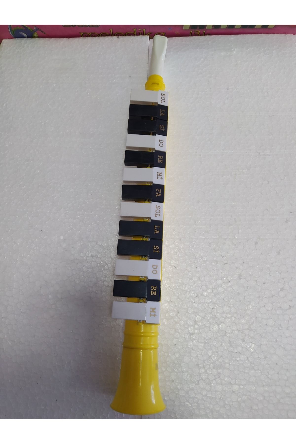 Brons 13 Tuş Melodika Sari Renk