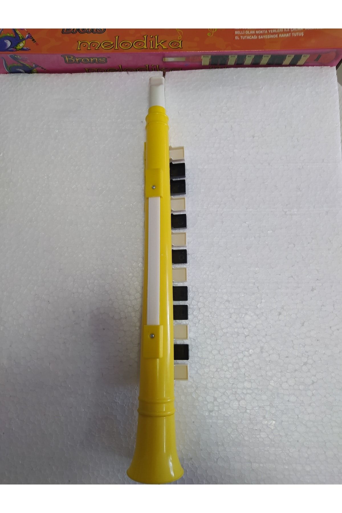 Brons 13 Tuş Melodika Sari Renk