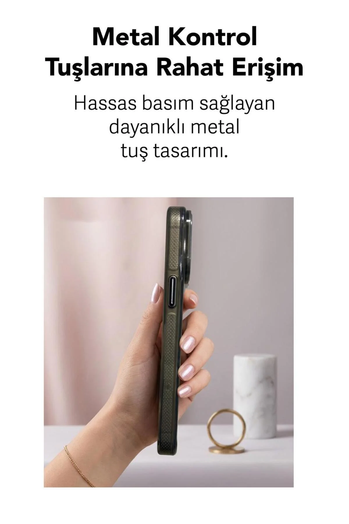 13 Uyumlu Premium Magsafe Kapak Renkli Metal Tuş Metal Kamera Çerçeve Hoparlör Filtreli