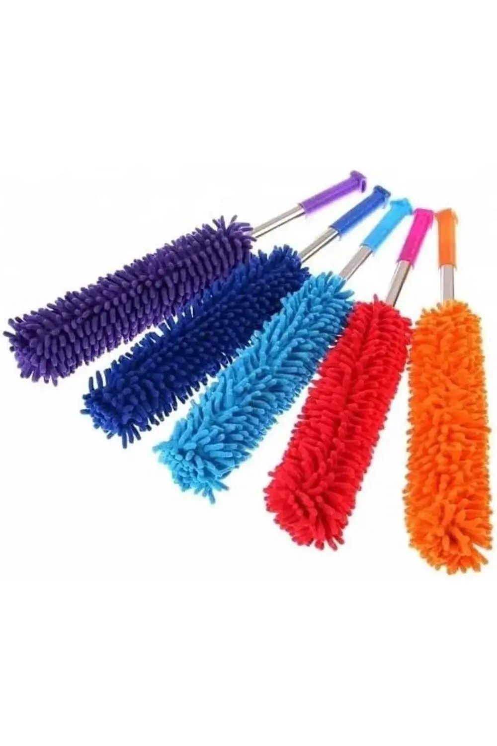 130 Cm Teleskopik Uzatılabilir Mikrofiber Yumuşak Başlıklı Toz Al