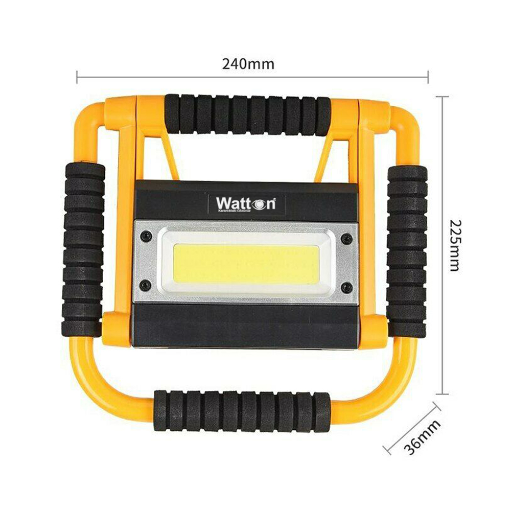 1300 Lümen Güçlü Aydınlatma Watton Wt-328 TdrTR