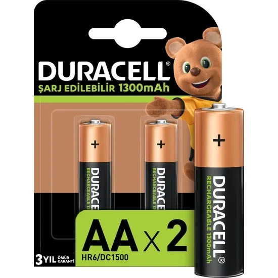 1300 MAH ŞARJLI KALEM PİL 2Lİ Fiyatı, Yorumları ve Özellikleri