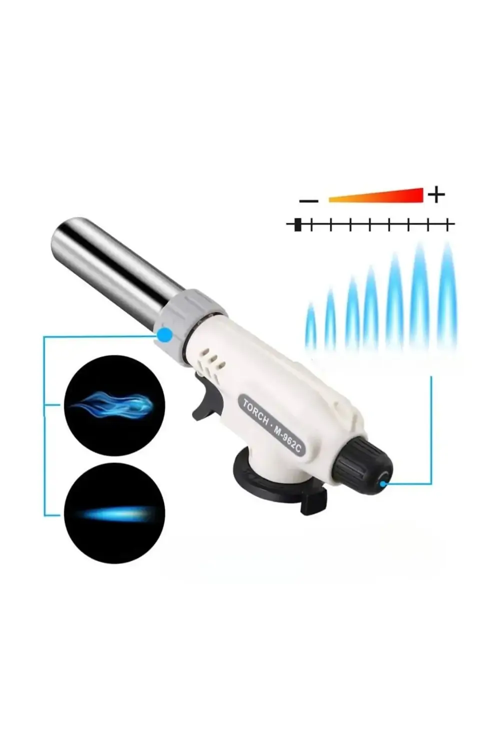 ® 1300°C Çok Amaçlı Gaz Torch Çakmak - Mutfak, Mangal, Lehimleme
