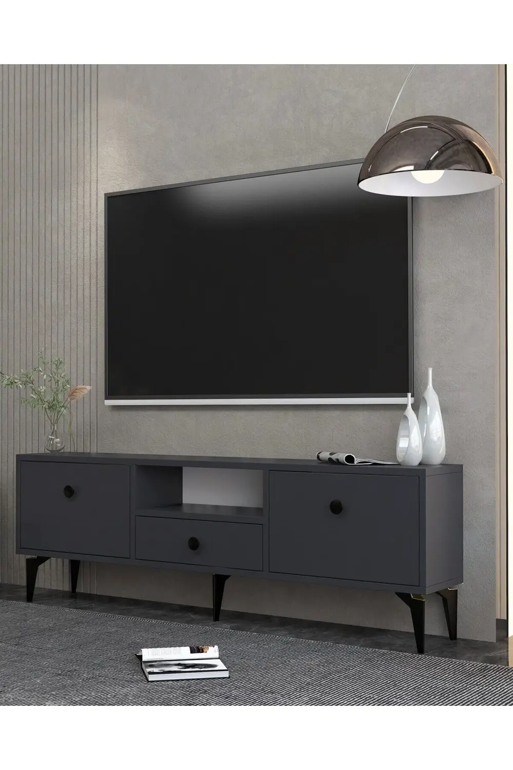 1300DROPCT-1 TV SEHPASI ANTRASİT-SİYAH KULP