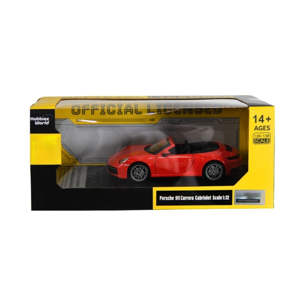 1/31 Porsche 911 Carrera Cabriolet Model Araba 1/31 Porsche 911 Carrera Cabriolet Model Araba