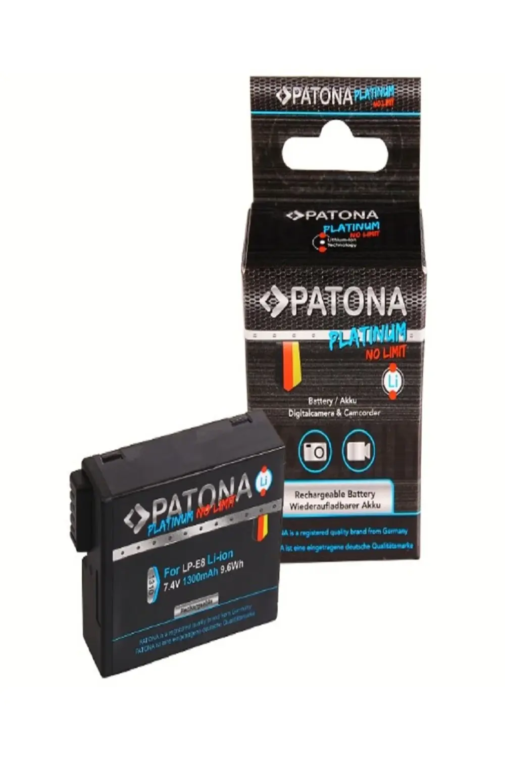 1310 Canon LP-E8+ Muadili Batarya