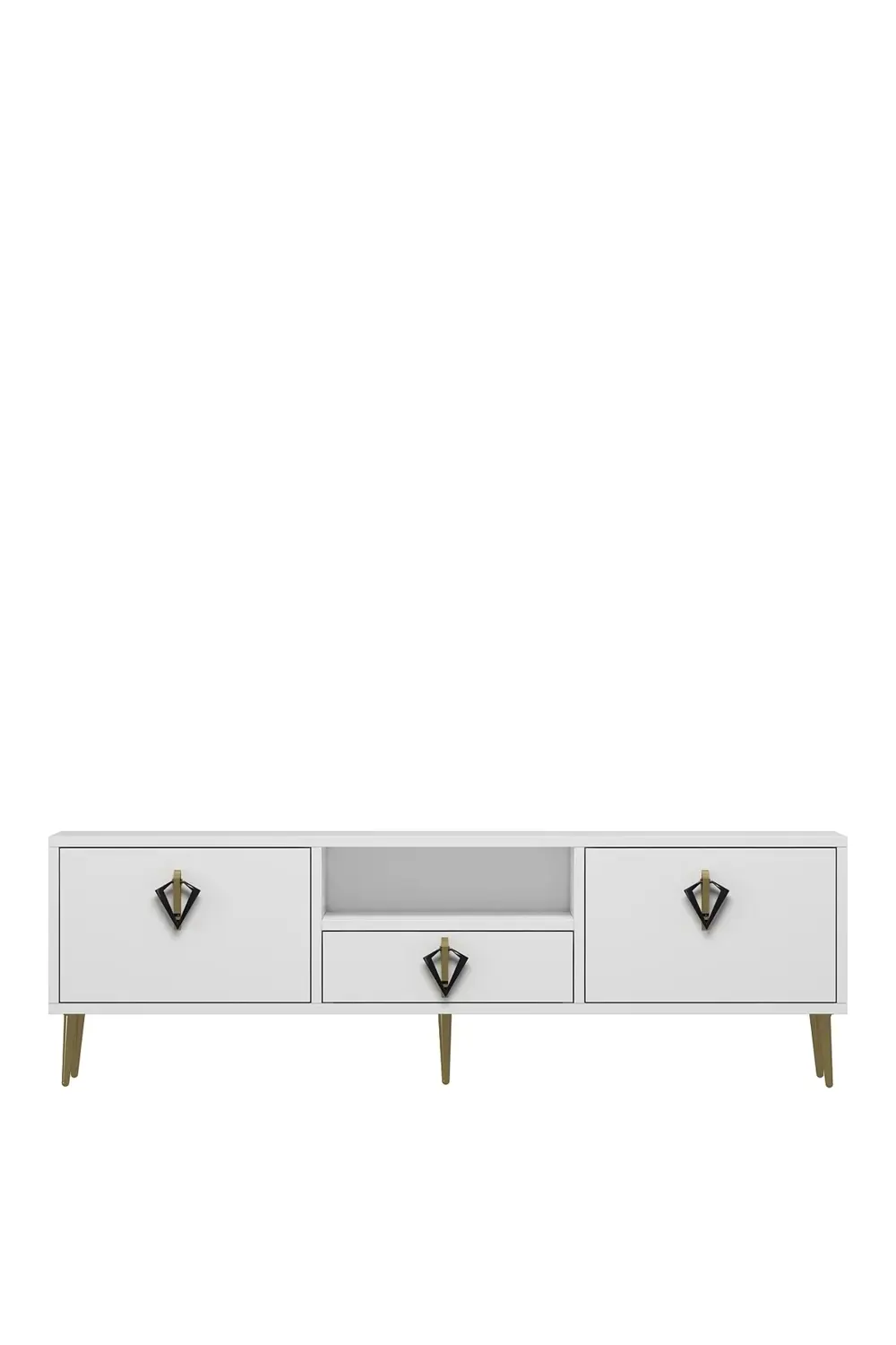 1312DROPCT-32 TV SEHPASI BEYAZ-SİYAH-ALTIN